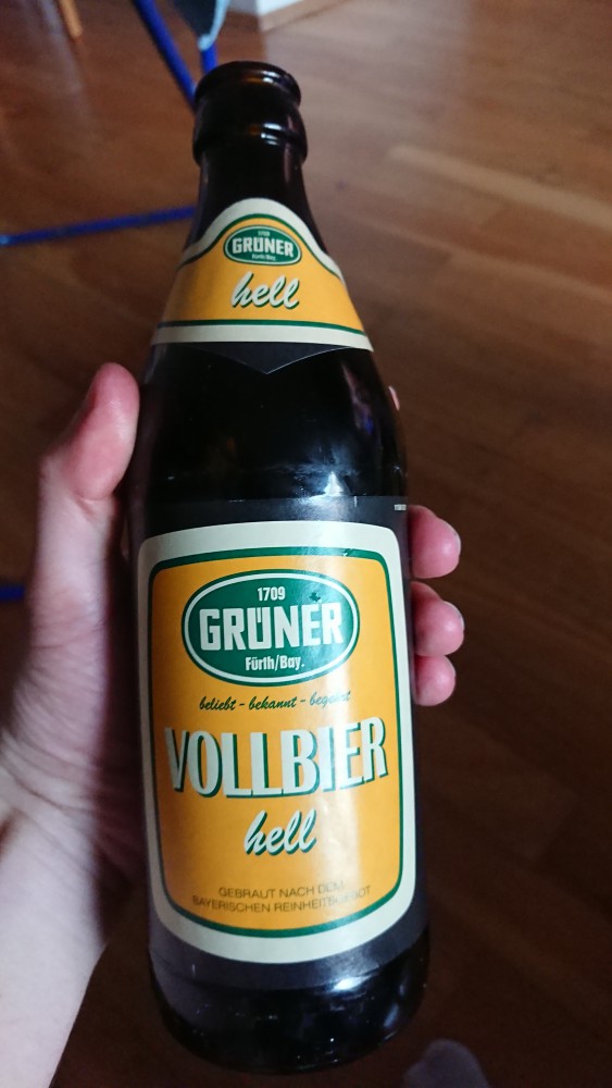 Grüner Vollbier